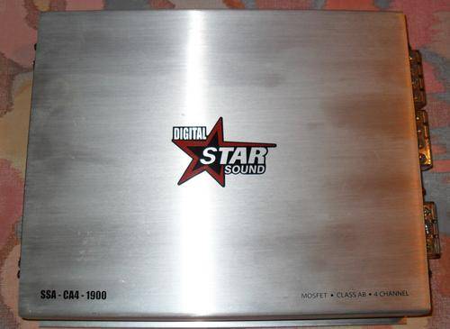 Starsound 1900w amp